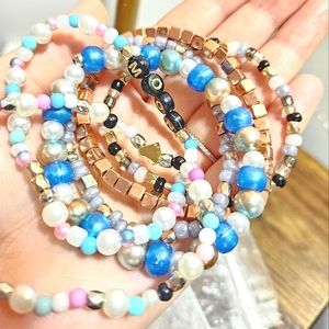 Beaded Bracelets Bundle Moon